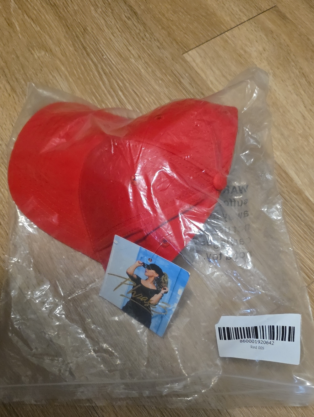 Phase 3 Official Ponytail Baseball Cap (Red) (D-1) - Picture 2 of 2